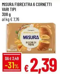 Galassia Misura cornetti integrali al miele offerta