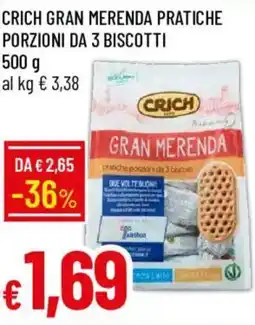 Galassia Crich gran merenda pratiche offerta