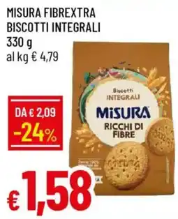 Galassia Biscotti integrali Misura offerta