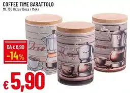 Galassia Coffee Time Barattolo offerta
