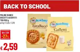 Galassia Mulino Bianco biscotti assortiti offerta