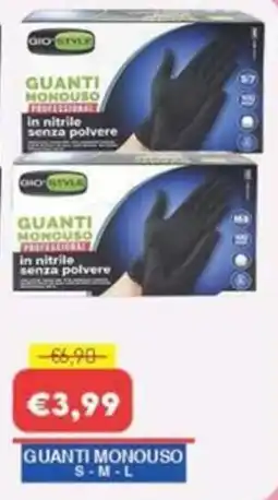 Huali Market Guanti monouso Gio Style offerta