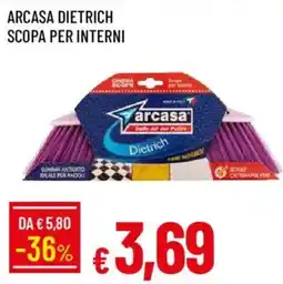 Galassia Scopa per interni Arcasa Dietrich offerta