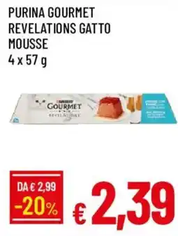 Galassia Purina Gourmet Revelations Gatto Mousse offerta