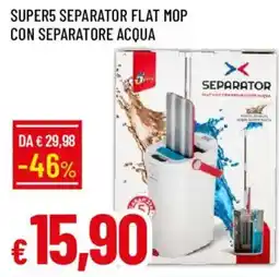 Galassia Super5 separator flat mop offerta