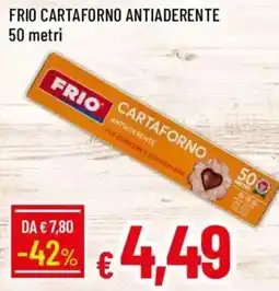 Galassia Frio cartaforno antiaderente offerta