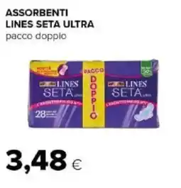 Tigre Amico Assorbenti Lines Seta Ultra offerta