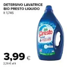 Tigre Amico Detersivo lavatrice bio presto liquido offerta
