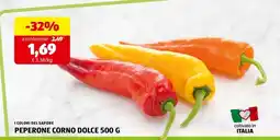 ALDI PEPERONE CORNO DOLCE 500 G offerta