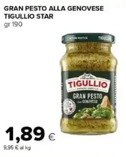 Tigre Amico Gran pesto alla genovese Tigullio Star offerta