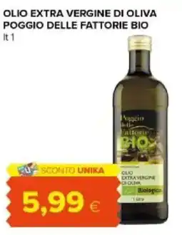 Tigre Amico Olio extra vergine di oliva Poggio delle Fattorie Bio offerta