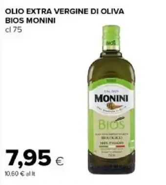 Tigre Amico Olio extra vergine di oliva Bios Monini offerta