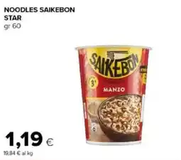 Tigre Amico Noodles Saikebon Star offerta