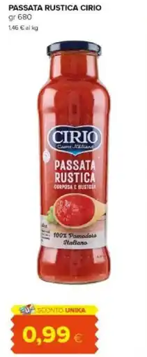 Tigre Amico Passata rustica Cirio offerta