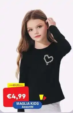 Huali Market Maglia Kids Assortiti offerta
