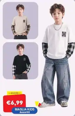 Huali Market Maglia Kids Assortiti offerta