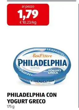 ALDI PHILADELPHIA CON YOGURT GRECO offerta