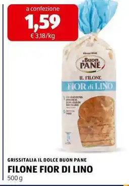 ALDI FILONE FIOR DI LINO offerta