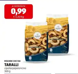 ALDI REGIONE CHE VAI TARALLI offerta
