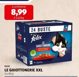ALDI FELIX LE GHIOTTONERIE XXL offerta
