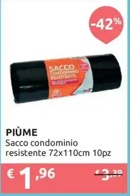 Ipersoap Piùme sacco condominio resistente offerta