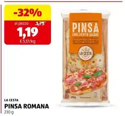 ALDI LA CESTA PINSA ROMANA offerta