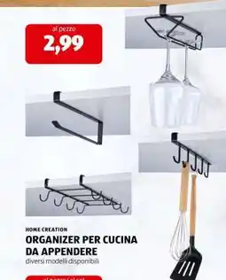ALDI ORGANIZER PER CUCINA DA APPENDERE offerta