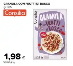 Tigre Amico Granola con frutti di bosco Consilia offerta