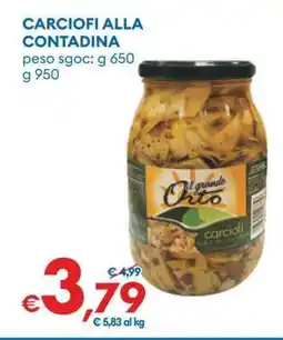 MD Discount Carciofi alla contadina offerta