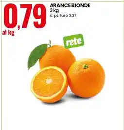 Eurospin ARANCE BIONDE offerta