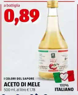 ALDI ACETO DI MELE offerta