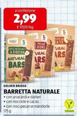 ALDI GOLDEN BRIDGE offerta