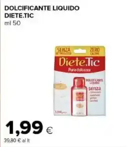 Tigre Amico Dolcificante liquido Diete.Tic offerta