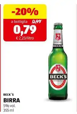 ALDI BECK'S offerta