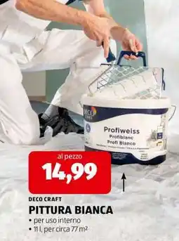 ALDI PITTURA BIANCA offerta