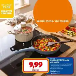 ALDI PADELLA/PENTOLA IN CERAMICA offerta