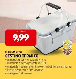 ALDI CESTINO TERMICO offerta