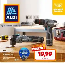ALDI FERREX UTENSILI, 12 V offerta