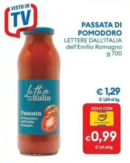 MD Discount Passata di pomodoro offerta