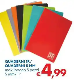 MD Discount QUADERNI 1R/QUADERNI 5 MM offerta