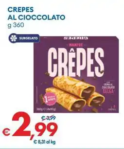 MD Discount CREPES AL CIOCCOLATO offerta