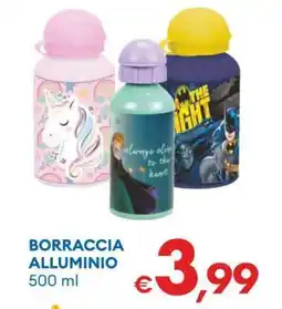 MD Discount BORRACCIA ALLUMINIO offerta