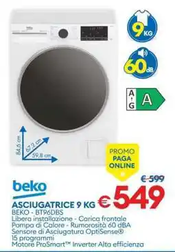 MD Discount BEKO - BT96DBS offerta