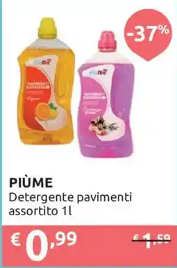 Ipersoap Piùme Detergente pavimenti offerta
