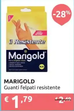 Ipersoap Guanti felpati resistente Marigold offerta