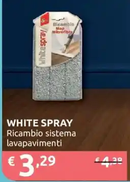 Ipersoap Whitespray Ricambio sistema lavapavimenti offerta