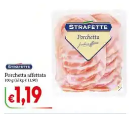 D'Italy Strafette Porchetta affettata offerta