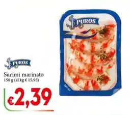 D'Italy Surimi marinato Puros offerta
