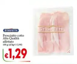 D'Italy Strapette Prosciutto cotto Alta Qualità affettato offerta