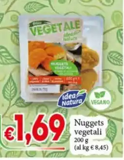 D'Italy Idea Natura Nuggets vegetali offerta